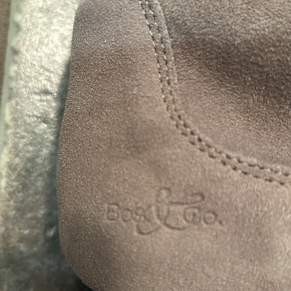 Bos & Co taupe suede sock boots Size 36 - Picture 6 of 6